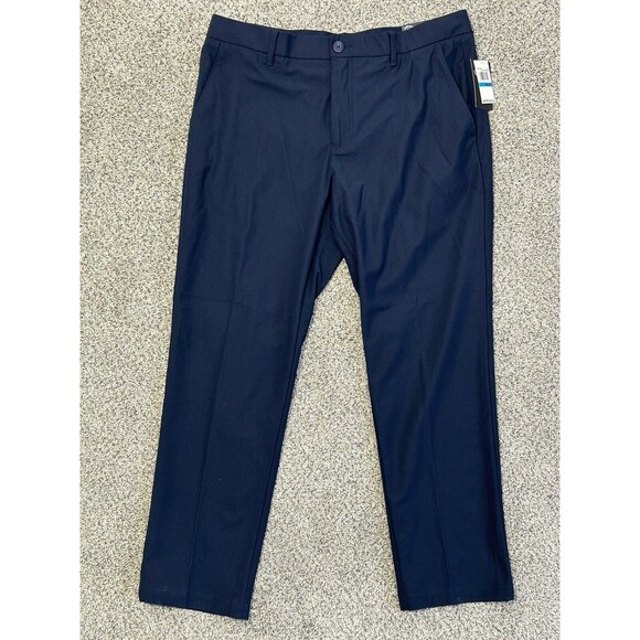 NEW Callaway Opti-Dri Men's 36x30 Navy Blue Dark Sapphire Golf Pants - Picture 3 of 4